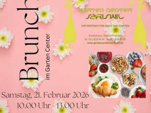 Brunch im Garten Center
